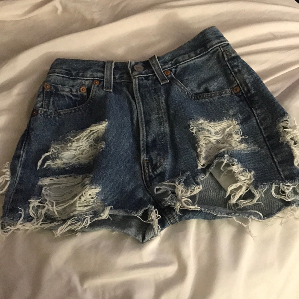 Levi's jean shorts